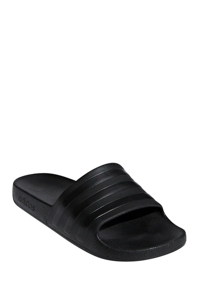 Adidas Originals Adilette Slide Sandal In Cblack/cbl