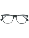 Fendi Square Glasses In Black