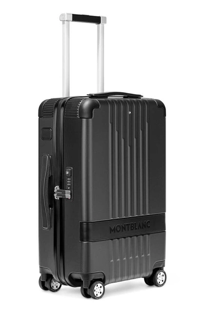 Montblanc Men's #my4810 Trolley Cabin Compact Suitcase In Black