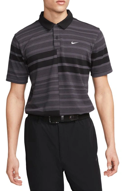 Nike Men's Dri-fit Unscripted Golf Polo In Black