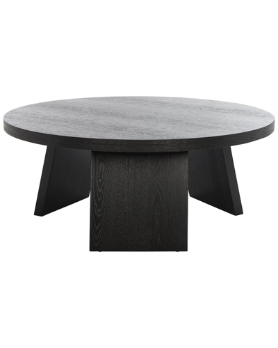 Safavieh Couture Julianna Wood Coffee Table In Black