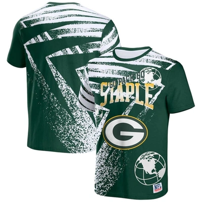 Staple Nfl X  Hunter Green Green Bay Packers All Over Print T-shirt