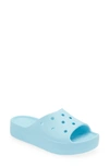 Crocs Classic Platform Slide Sandal In Arctic