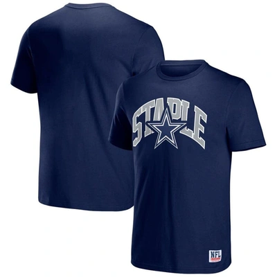 Staple Nfl X  Navy Dallas Cowboys Logo Lockup T-shirt