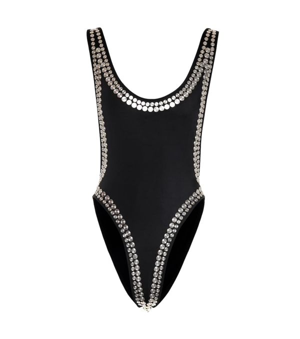 studded one piece swimsuit