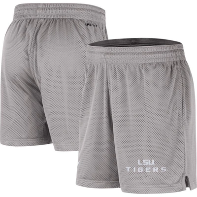 Nike Gray Lsu Tigers Mesh Performance Shorts