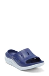 Hoka Kids' Ora Recovery Slide In Blue