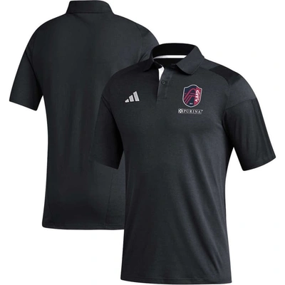 Adidas Originals Adidas Black St. Louis City Sc 2023 On-field Training Polo