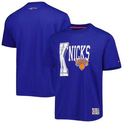 Tommy Jeans Blue New York Knicks Mel Varsity T-shirt