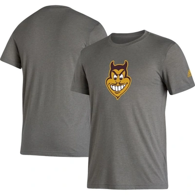 Adidas Originals Adidas Gray Arizona State Sun Devils Basics Heritage Tri-blend T-shirt
