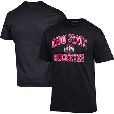 Champion Black Ohio State Buckeyes High Motor T-shirt