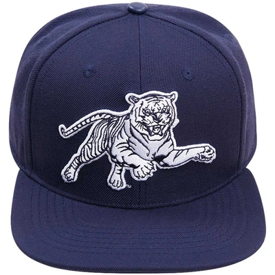 Pro Standard Navy Jackson State Tigers Evergreen Mascot Snapback Hat