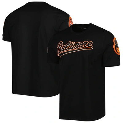 Pro Standard Black Baltimore Orioles Team Logo T-shirt