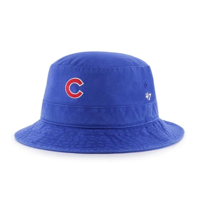 47 '  Royal Chicago Cubs Primary Bucket Hat