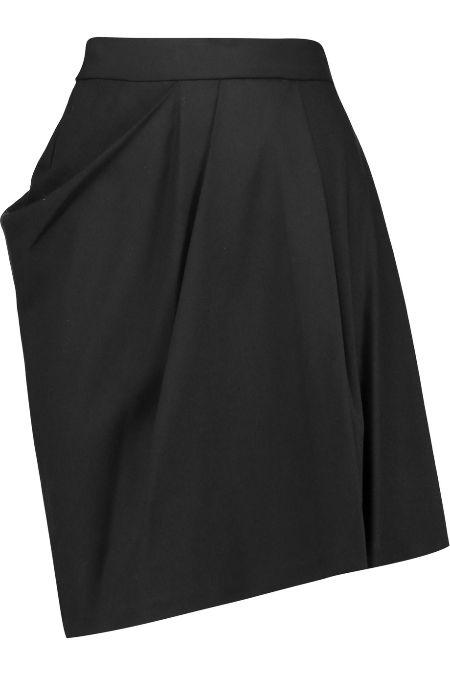 Vionnet Pleated Stretch-wool Mini Skirt | ModeSens