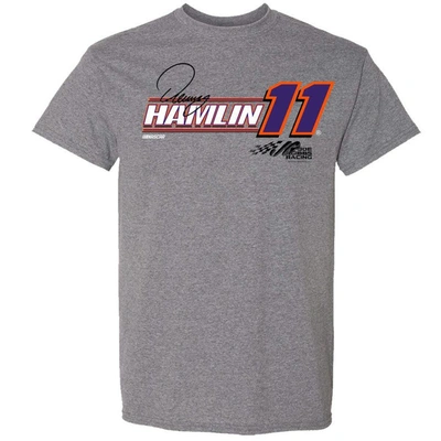 Joe Gibbs Racing Team Collection Grey Denny Hamlin Lifestyle 1-spot T-shirt