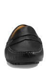 Marc Joseph New York Naples Penny Loafer In Black Napa