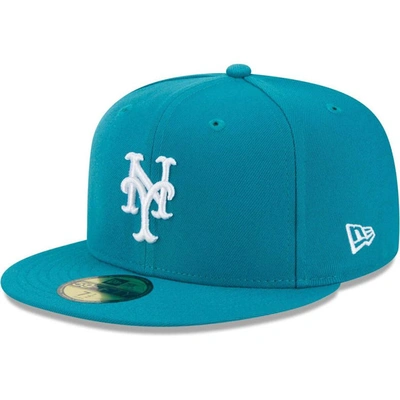 New Era Turquoise New York Mets 59fifty Fitted Hat
