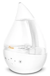 Crane Air 4-in-1 Top Fill Drop Cool Mist Humidifier In Clear/ White