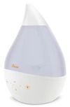 Crane Air 4-in-1 Top Fill Drop Cool Mist Humidifier In White