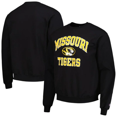 Champion Black Missouri Tigers High Motor Pullover Sweatshirt