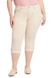 Nydj Plus Marilyn Crop Butter Jean In Feather