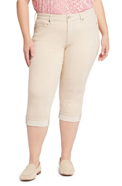 Nydj Plus Marilyn Crop Butter Jean In Feather