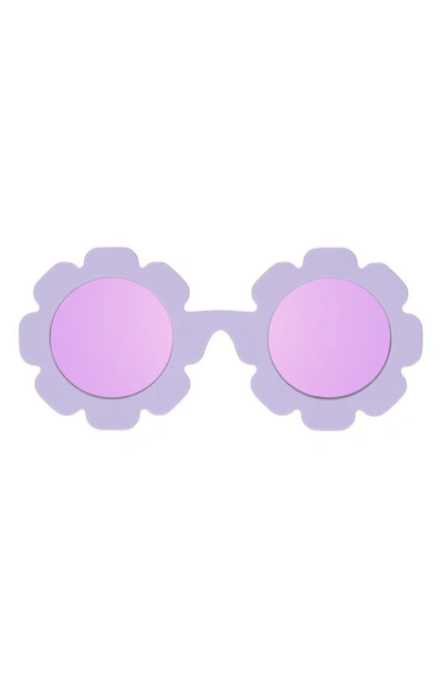 Babiators Babies'  Kids' Irresistible Iris Polarized Flower Sunglasses In Irresitible Iris