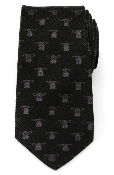 Cufflinks, Inc . Star Wars™ The Child Silk Tie In Black