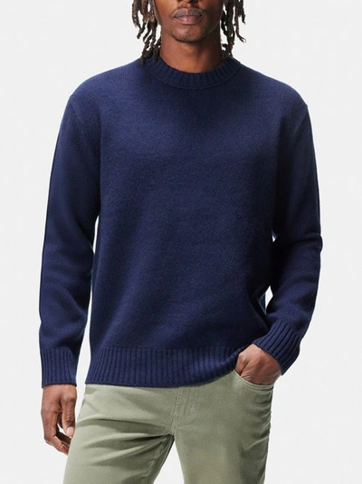 Frame Men's Cashmere Knit Sweater In Navy
