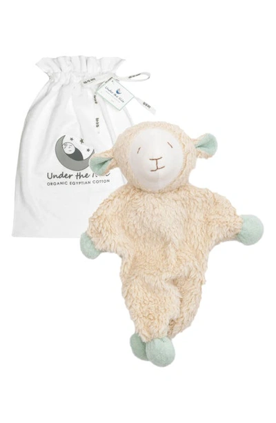 Under The Nile Snuggle Sheep Organic Cotton Stuffed Animal In Neutral
