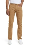 Billy Reid Cotton & Linen Blend Pants In Dark Tan