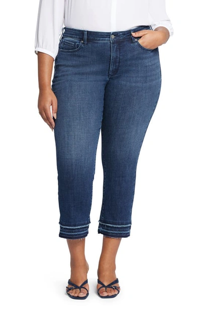 Nydj Marilyn Release Hem Ankle Straight Leg Jeans In Inspire