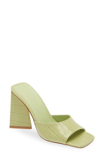 Billini Quinn Slide Sandal In Apple Croc