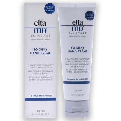 Eltamd So Silky Hand Creme By  For Unisex - 3 oz Cream In Silver