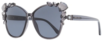 Jimmy Choo Women's 25th Anniversary Sunglasses Mya Kb7ir Gray 59mm In Blue