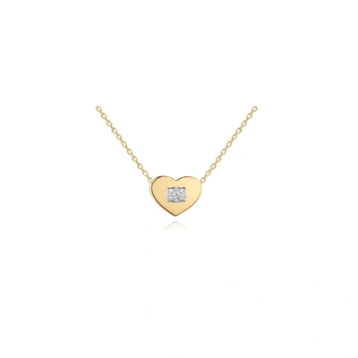 Diana M. Diamond Necklace In White