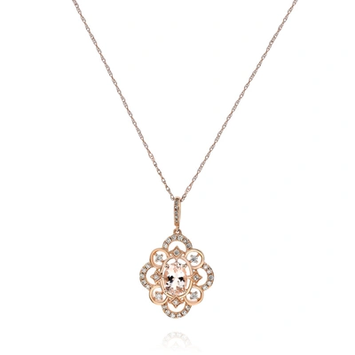 Diana M. Diamond Necklace In White