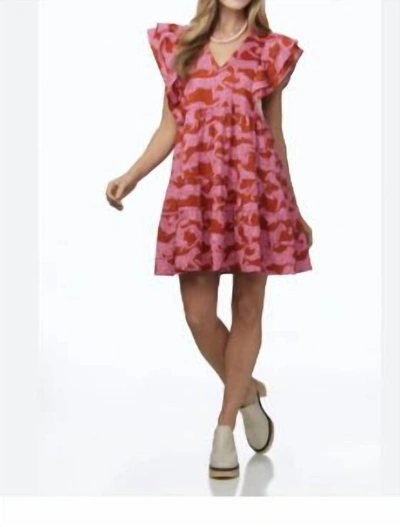 Crosby By Mollie Burch Holden Dress In Jumping Jag In Multi