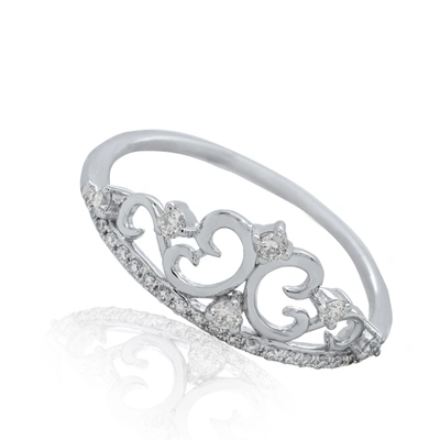 Diana M. Rings-all Other, 14k Wg Diana M In White