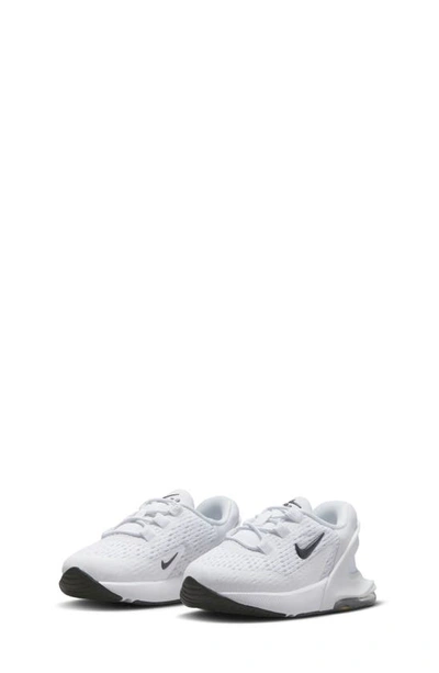 Nike Kids' Air Max 270 Go Trainer In White/black
