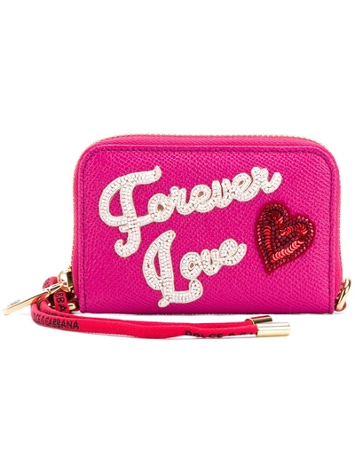 Dolce & Gabbana Forever Love Patch Purse