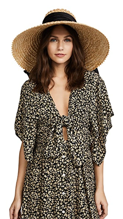 Eugenia Kim Mirabel Vented Straw Sun Hat In Natural