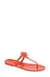 Tory Burch 'mini Miller' Flat Sandal In Poppy Cora