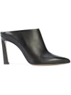 Stuart Weitzman Camila Mules In Black