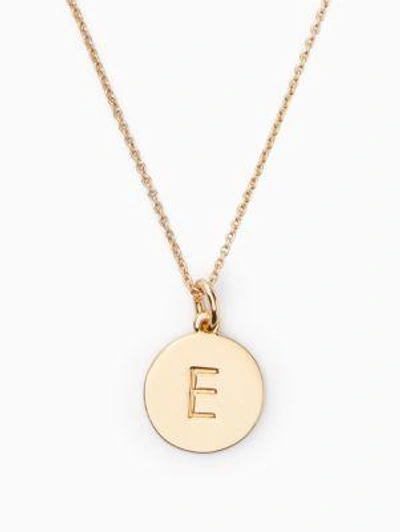 Kate Spade Initial Pendant In Gold