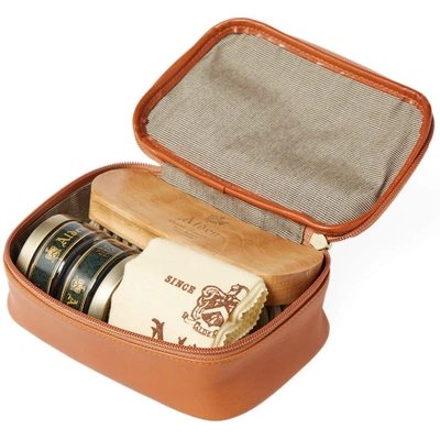 Alden Shoe Company Alden Polishing Kit In Brown