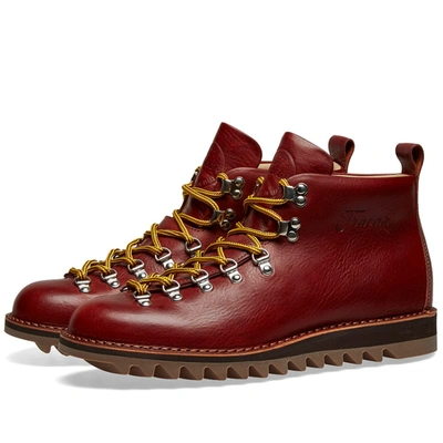 Fracap M120 Ripple Sole Scarponcino Boot In Brown