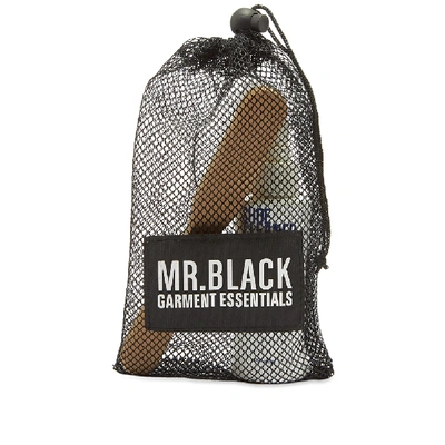 Mr. Black Garment Essentials Shoe Cleaner & Brush Set In N/a