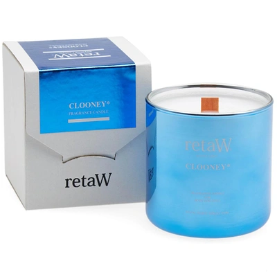 Retaw Metallic Fragrance Candle In Blue